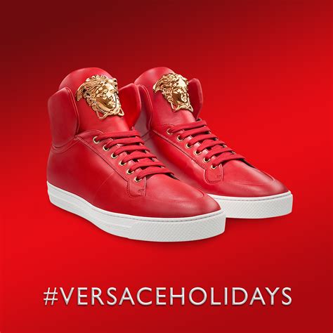 versus versace shoes red|versace red bottom shoes.